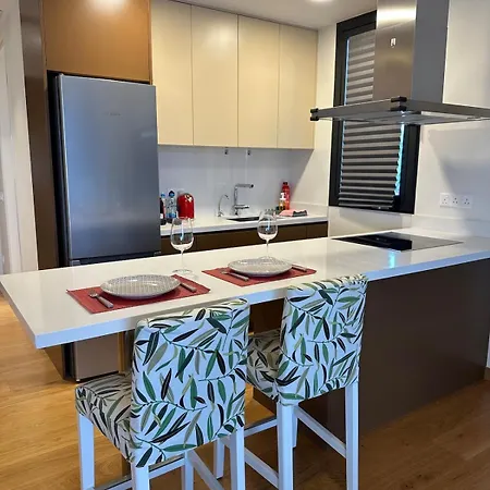 Apartamento Lux Hub Spot-νear European Uni Engomi