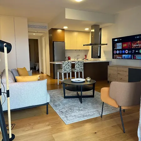 公寓 Lux Hub Spot-νear European Uni Engomi *