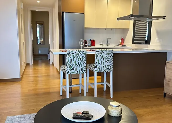 Lux Hub Spot-νear European Uni Engomi 公寓 *